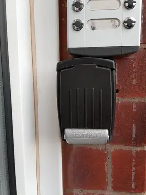 a toaster sitting on a brick wall at St Annes Lodge Apartments, Lytham St Annes in Lytham St Annes