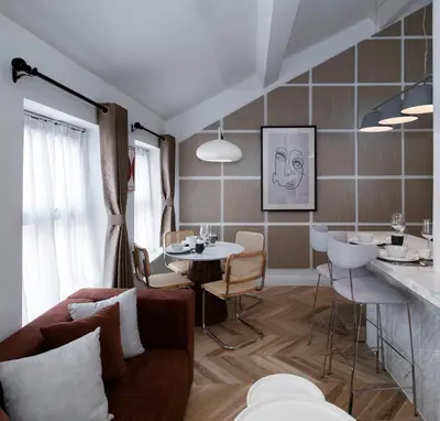 a living room with a couch and a table at Trueman Court Luxury Serviced Apartments in Liverpool