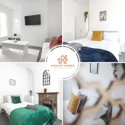 4-Bedroom House sleeps 9 in Liverpool Perfect for Contractors - Free Parking - Fast WiFi - Fully Equipped Kitchen - Hosted by By Hinkley Homes Short Lets & Serviced Accommodation