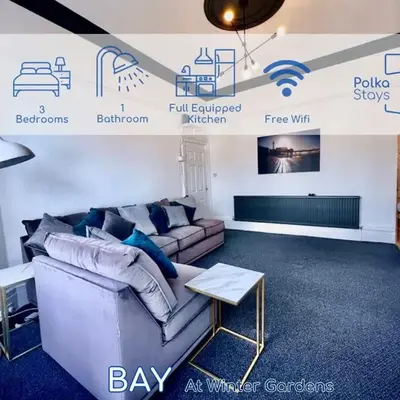 PolkaDot Winter Gardens - Large Modern Apartments in Blackpool by PolkaStays