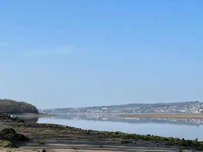 a view of a body of water at Arnside sea view in Arnside