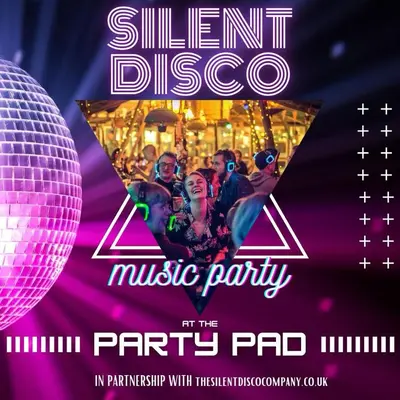 a poster for a music party at the party pad at Luxury Mirror Party Pad with 4 Bedrooms! in Liverpool