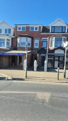 a building on the side of a street at Charles Alexander Short Stay - Botanical House in Cleveleys